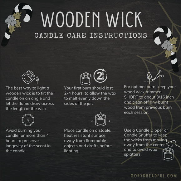 Resting Grinchface Luxury Crackling Wooden Wick Candle: Crushed Peppermint Scent - Picture 9 of 9